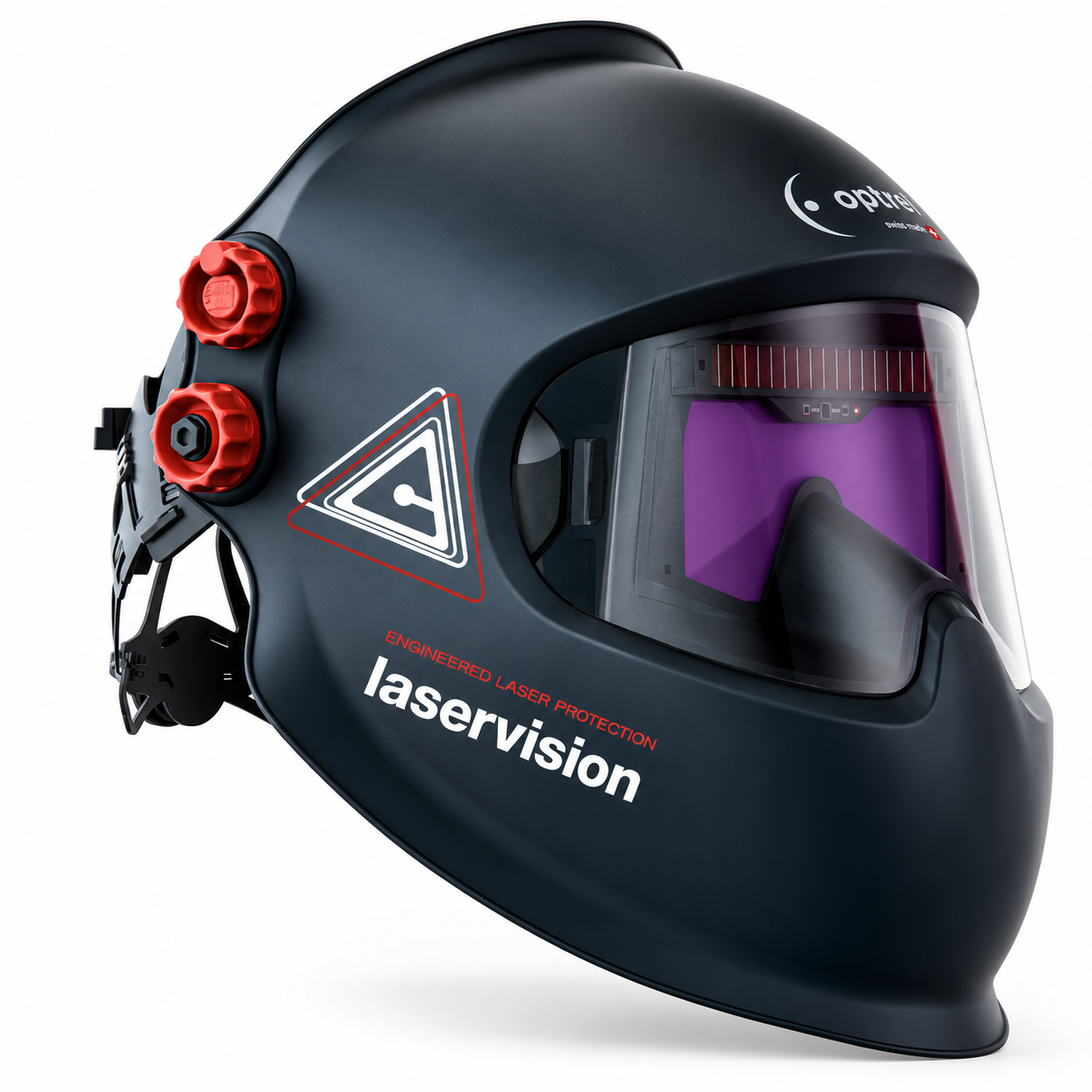 Laser welding helmets